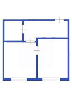 2-к квартира, вторичка, 23м2, 5/5 этаж