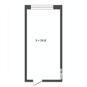 Студия квартира, вторичка, 25м2, 10/15 этаж