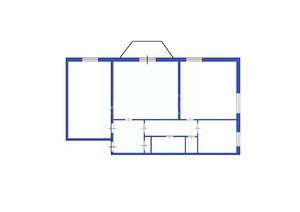 3-к квартира, вторичка, 50м2, 1/1 этаж