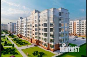 2-к квартира, строящийся дом, 43м2, 4/7 этаж