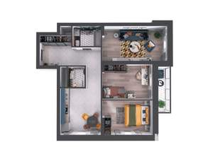 3-к квартира, вторичка, 78м2, 11/19 этаж