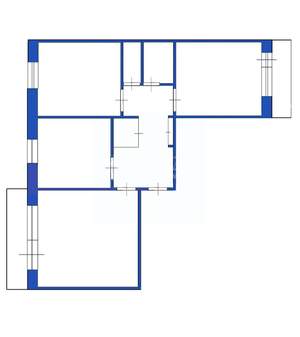 3-к квартира, вторичка, 63м2, 5/10 этаж