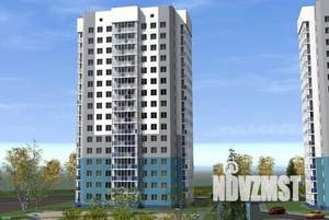 2-к квартира, строящийся дом, 50м2, 8/13 этаж