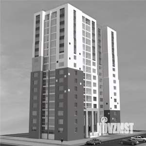 2-к квартира, строящийся дом, 57м2, 8/16 этаж