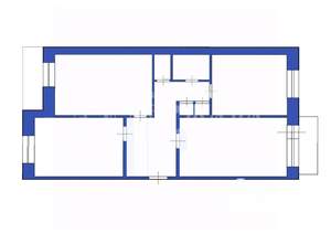 3-к квартира, вторичка, 70м2, 3/3 этаж