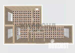 2-к квартира, вторичка, 48м2, 3/5 этаж