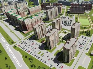 2-к квартира, вторичка, 45м2, 7/17 этаж