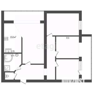 4-к квартира, вторичка, 102м2, 5/8 этаж