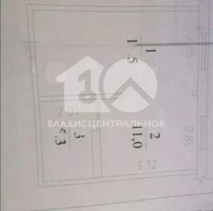1-к квартира, вторичка, 32м2, 1/9 этаж