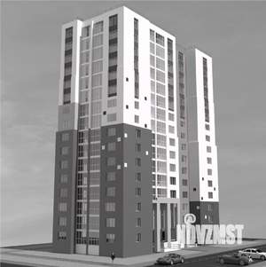 2-к квартира, строящийся дом, 47м2, 13/16 этаж