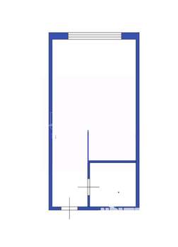 Студия квартира, вторичка, 24м2, 1/5 этаж