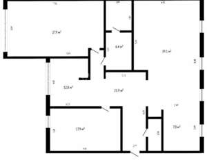 4-к квартира, вторичка, 140м2, 4/8 этаж