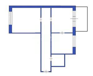 3-к квартира, вторичка, 62м2, 3/9 этаж
