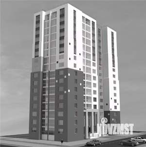 2-к квартира, строящийся дом, 42м2, 8/16 этаж