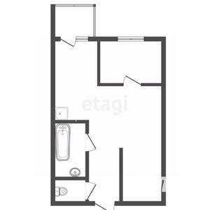 2-к квартира, вторичка, 38м2, 8/8 этаж