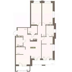 4-к квартира, вторичка, 112м2, 15/16 этаж