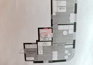 3-к квартира, сданный дом, 69м2, 10/15 этаж