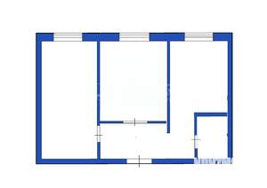 2-к квартира, вторичка, 58м2, 2/3 этаж