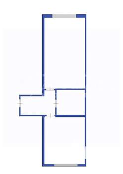 2-к квартира, вторичка, 44м2, 4/4 этаж