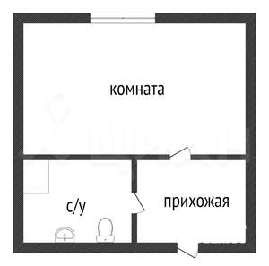1-к квартира, вторичка, 30м2, 2/5 этаж