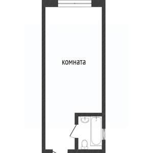 Студия квартира, вторичка, 22м2, 8/9 этаж