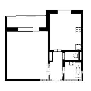 2-к квартира, вторичка, 41м2, 10/10 этаж