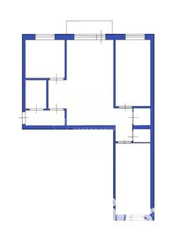 3-к квартира, вторичка, 54м2, 5/5 этаж