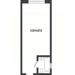 1-к квартира, вторичка, 23м2, 7/9 этаж