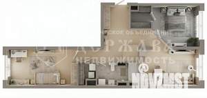 3-к квартира, вторичка, 74м2, 2/13 этаж