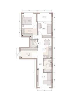 3-к квартира, вторичка, 70м2, 3/15 этаж