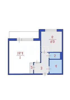 1-к квартира, вторичка, 31м2, 4/12 этаж