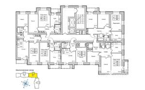 2-к квартира, вторичка, 58м2, 12/12 этаж