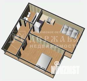 2-к квартира, вторичка, 44м2, 13/15 этаж