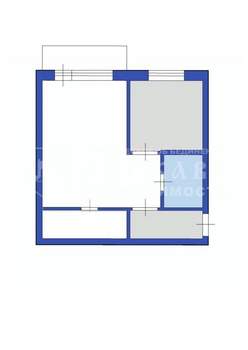 1-к квартира, вторичка, 31м2, 5/5 этаж