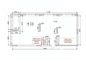 4-к квартира, вторичка, 74м2, 15/15 этаж