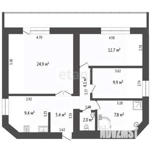 3-к квартира, вторичка, 94м2, 10/10 этаж