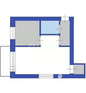 1-к квартира, вторичка, 29м2, 3/5 этаж