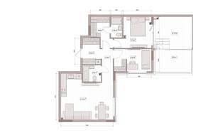 3-к квартира, вторичка, 86м2, 8/15 этаж