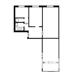 3-к квартира, вторичка, 60м2, 4/9 этаж