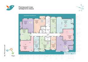 1-к квартира, вторичка, 24м2, 4/15 этаж