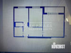 2-к квартира, вторичка, 44м2, 6/10 этаж