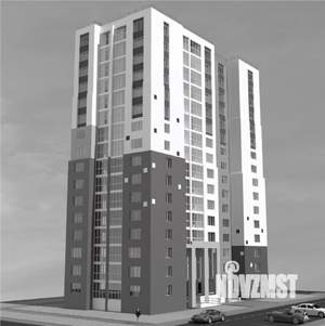 2-к квартира, строящийся дом, 56м2, 9/16 этаж