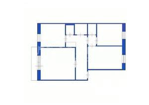 3-к квартира, вторичка, 64м2, 9/9 этаж