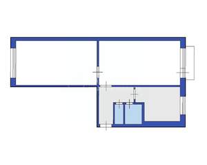 2-к квартира, вторичка, 45м2, 4/5 этаж