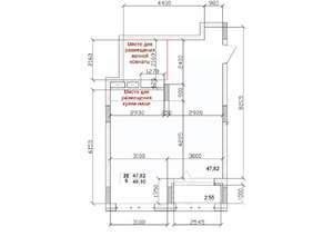 2-к квартира, вторичка, 48м2, 11/15 этаж