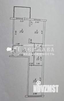 2-к квартира, вторичка, 72м2, 5/5 этаж