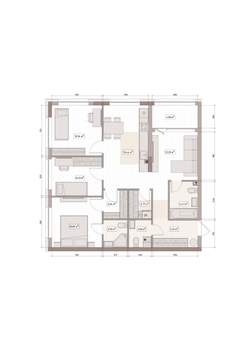 4-к квартира, вторичка, 86м2, 3/15 этаж