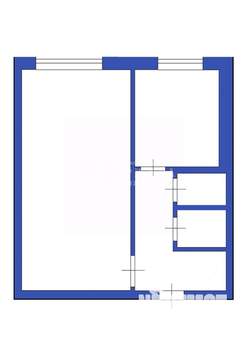1-к квартира, вторичка, 30м2, 1/5 этаж
