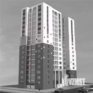 2-к квартира, строящийся дом, 57м2, 9/16 этаж