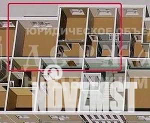 2-к квартира, вторичка, 51м2, 8/9 этаж